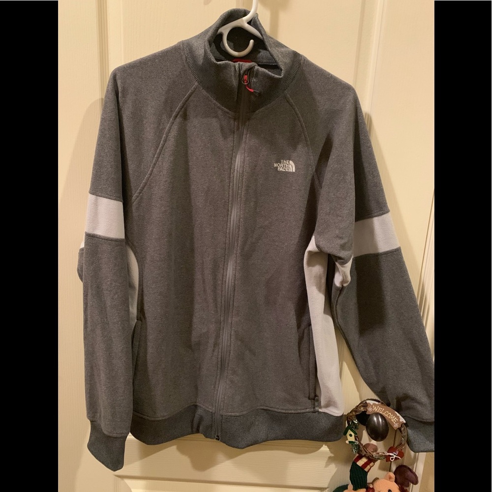 NorthFace TKA 100 Grey Full Zip Jacket
